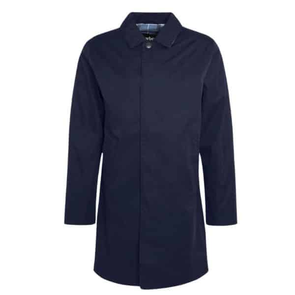 Barbour Navy Raincoat Front