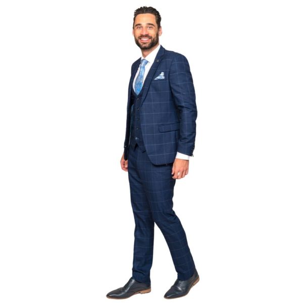 Marc Darcy Edinson NavySky Three Piece Suit 2