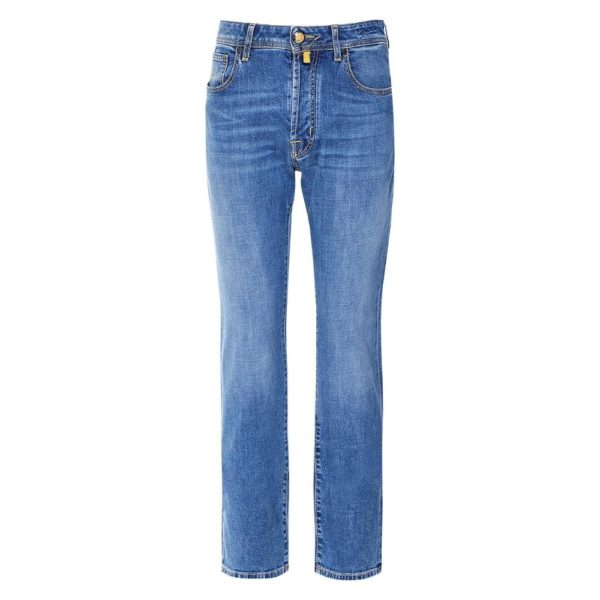 Jacob Cohen Honeycomb Badge Light Blue Jeans