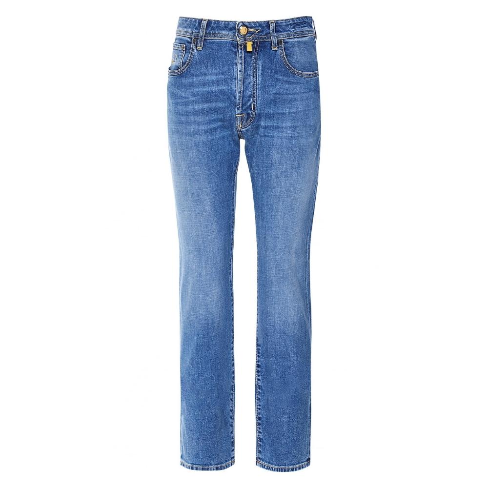 Jacob Cohen Honeycomb Badge Light Blue Jeans