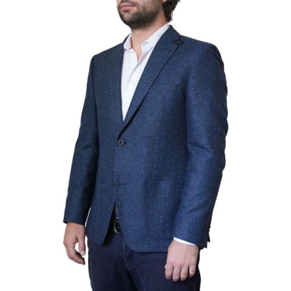 Roy Robson Pick Pick Textured Navy Jacket 3