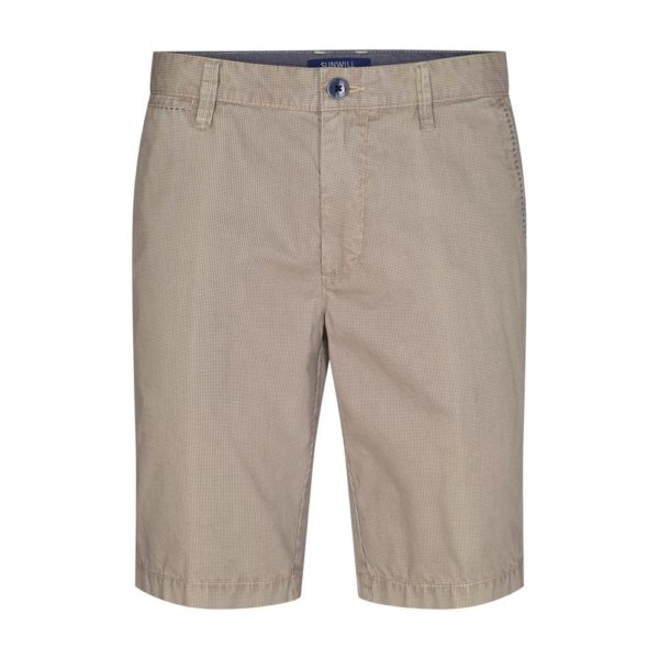 Sunwill Pin Head Stone Chino Shorts