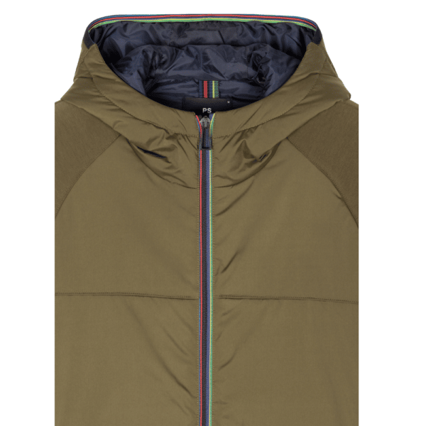 PS Hooded mixed Khaki hood