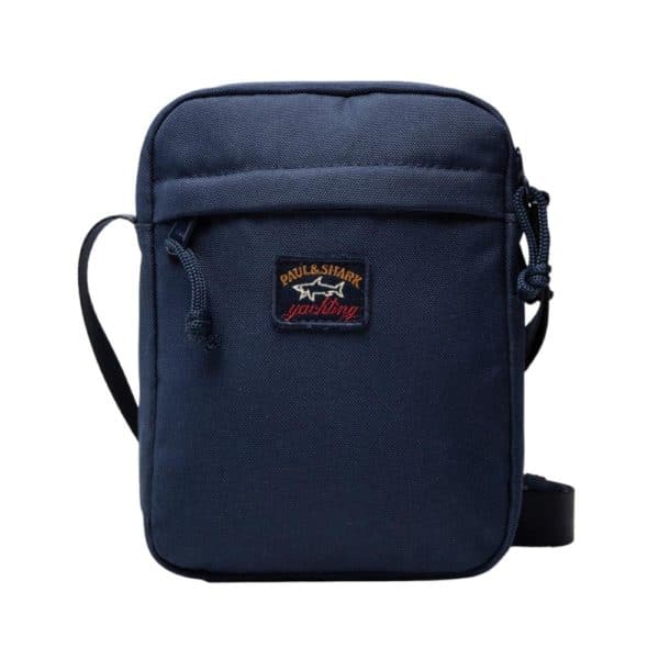 Paul Shark Mesh Navy Messenger Bag