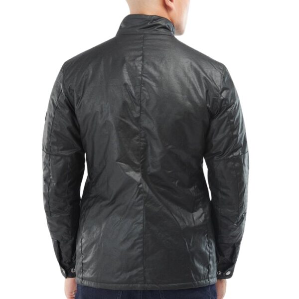 BARBOUR international DUKE Black WAX JACKET