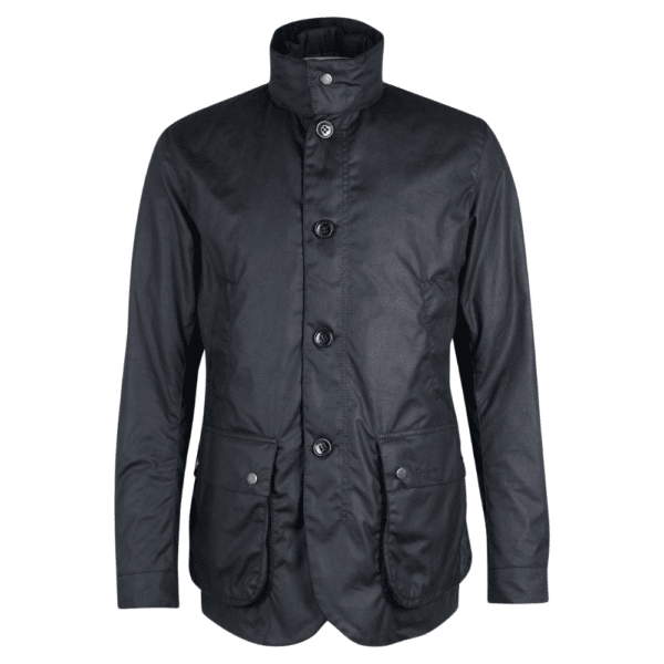 Barbour Century Navy Wax front 1