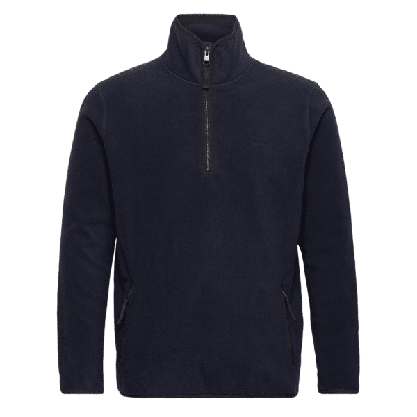 GANT Half Zip Navy Front 2022