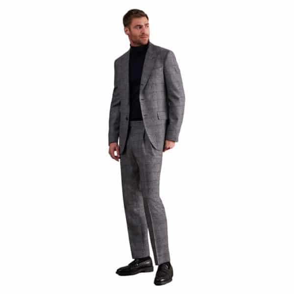 Richard James Mayfair Lovaton Window Checked Grey Suit 5