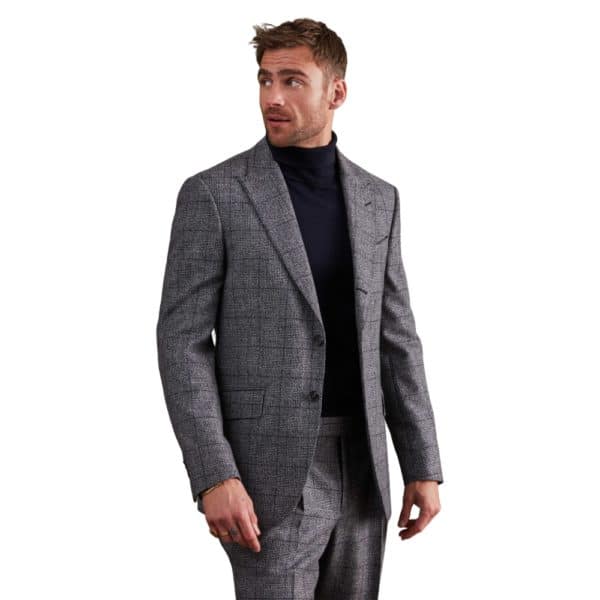 Richard James Mayfair Lovaton Window Checked Grey Suit 6