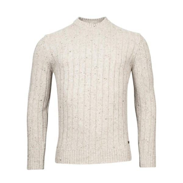 Baileys Speckled Oatmeal Crew Neck Jumper