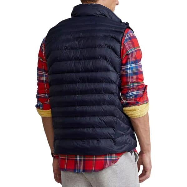 POLO RALPH LAUREN TERRA NAVY VEST BACK