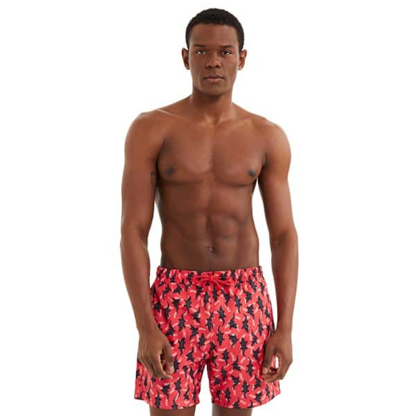 WESTMARK London Crocodile Red Swim Shorts