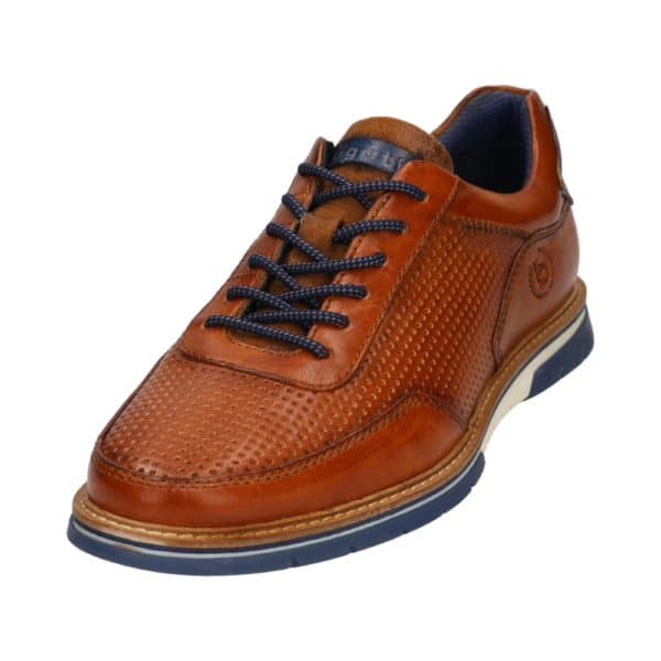 Bugatti Sammy Comfort Lace Ups Cognac Trainers 2