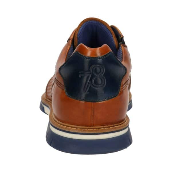 Bugatti Sammy Comfort Lace Ups Cognac Trainers 3