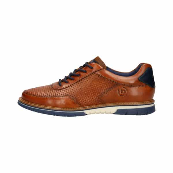 Bugatti Sammy Comfort Lace Ups Cognac Trainers