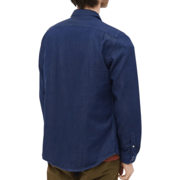 PS Dark Blue Denim Shirt Rear