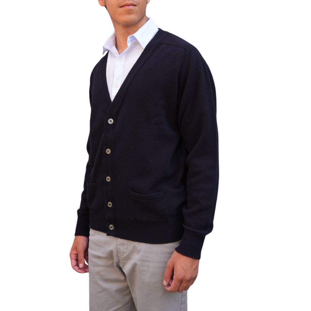 Navy Cardigan 2