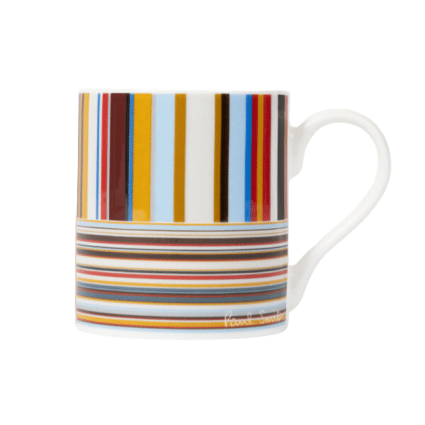 PAUL SMITH SIGNATURE STRIPE MIX BONE CHINA MUG