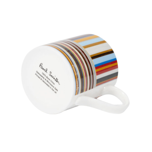 PAUL SMITH SIGNATURE STRIPE MIX BONE CHINA MUG - Image 2