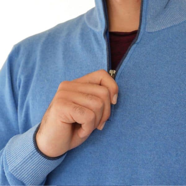 CODICE BLUE HALF ZIP JUMPER4