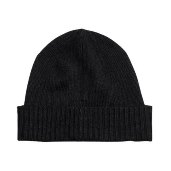 POLO RALPH LAUREN SIGNATURE PONY WOOL BLACK BEANIE 3