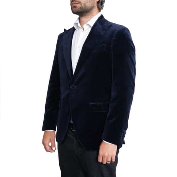 Cavaliere Kim Velvet Midnight Navy Jacket 1