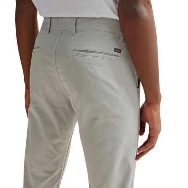 BOSS Grey Chinos Close