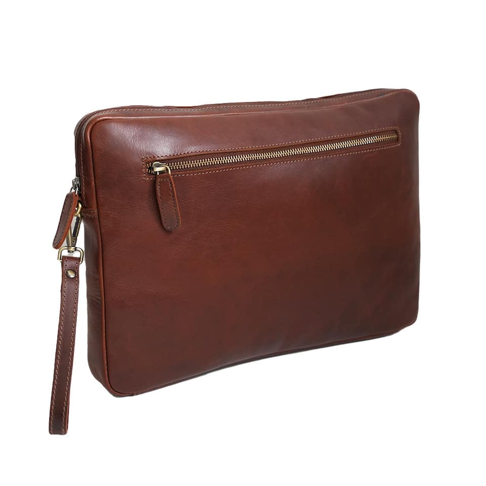 WARWICKS HERITAGE CHESTNUT LAPTOP SLEEVE