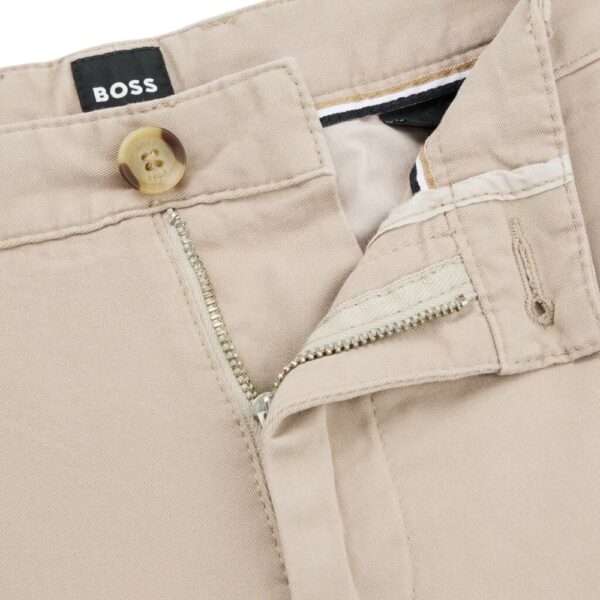 BOSS Slice Slim fit Neutral Shorts detail