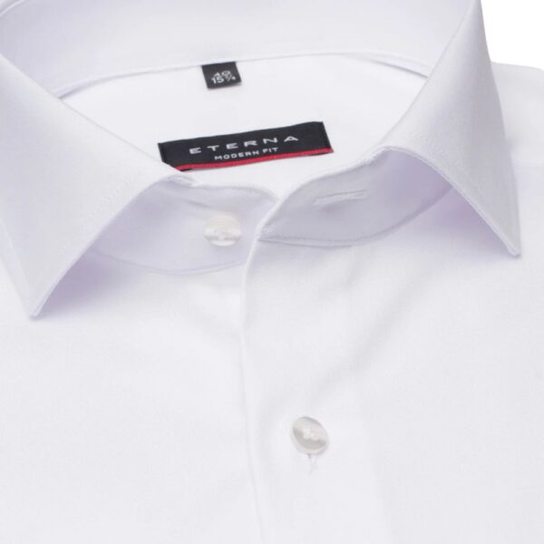 Eterna 1863 Modern Fit White Shirt Collar