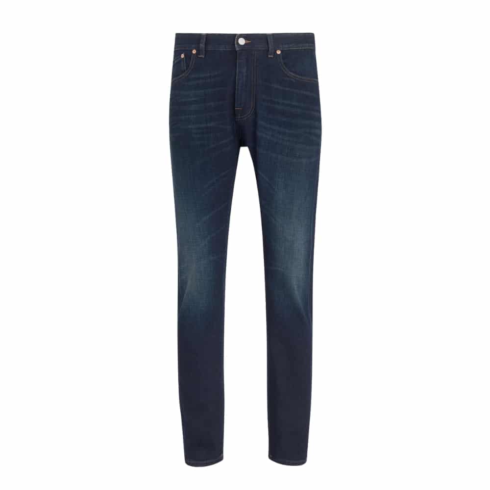 Belstaff Longton Slim Comfort Stretch Washed Blue Jeans