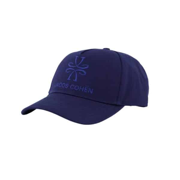 Jacob Cohen Gabardine Navy Baseball Cap