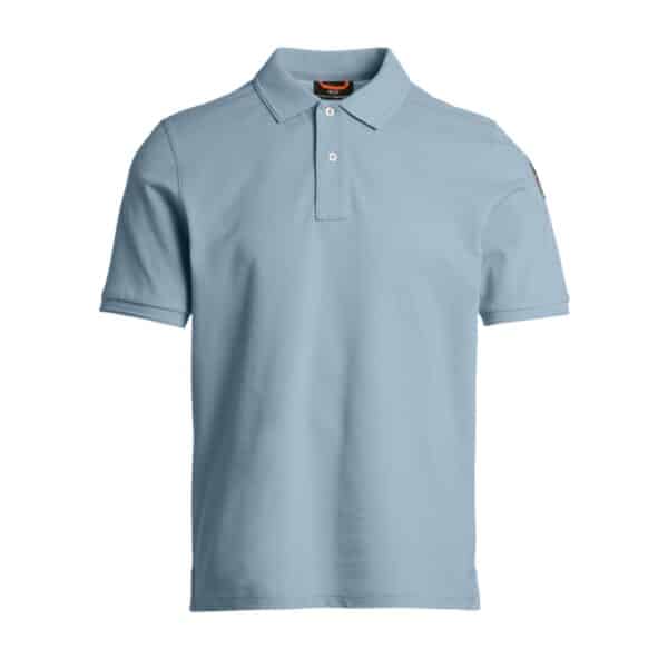 Parajumper Gangapuma Cotton Pique Blue Stone Polo