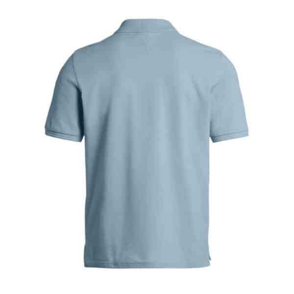 Parajumper Gangapuma Cotton Pique Blue Stone Polo 2