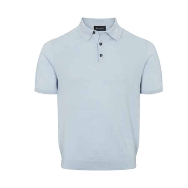 Sand Copenhagen 5445 Retro Light Blue Polo