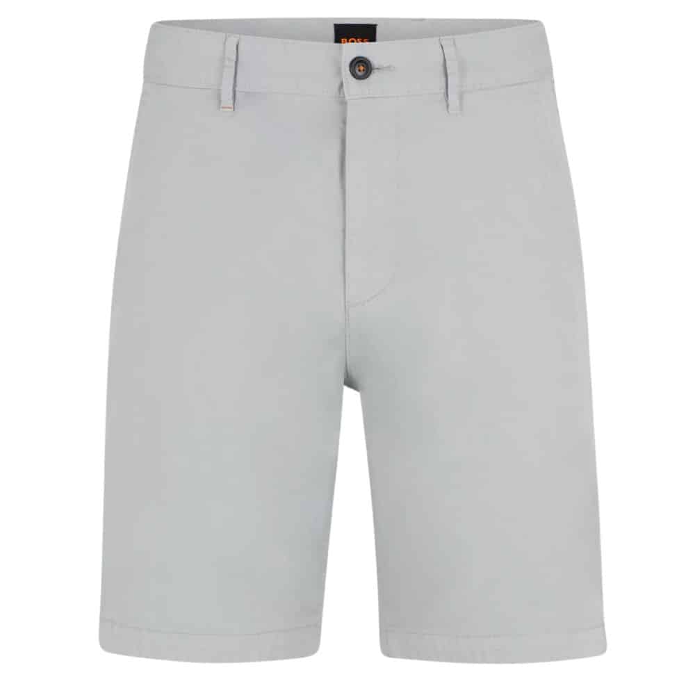 BOSS Light Grey Shorts 2024 front 1