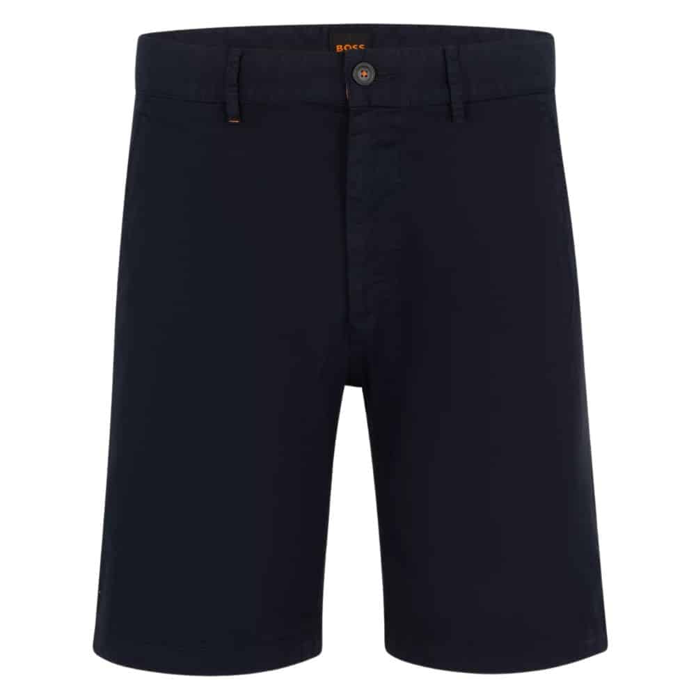 BOSS Navy Shorts 2024 Front