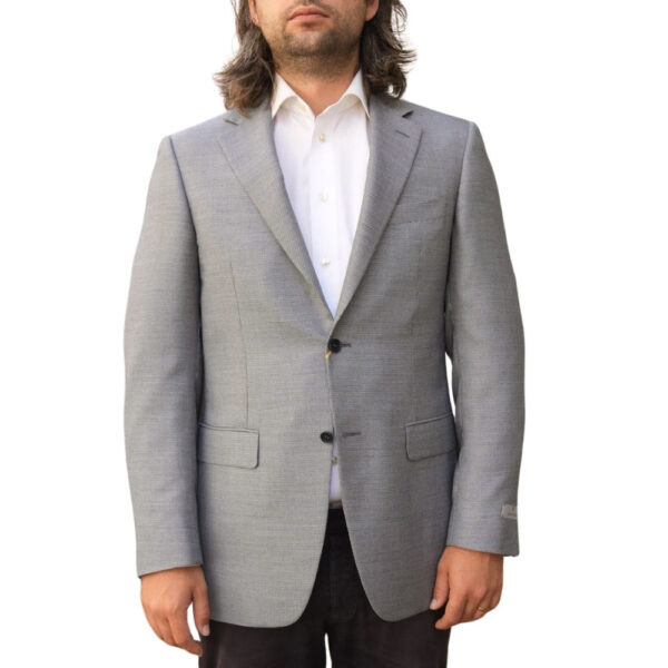 Canali Light Grey Smart Jacket