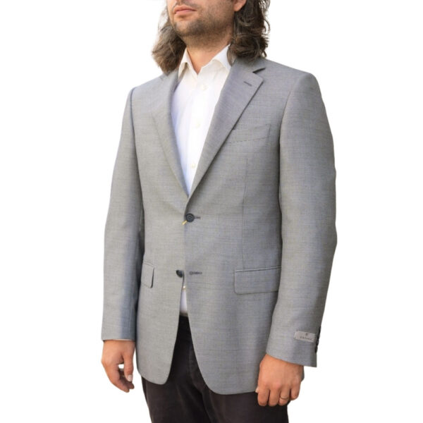 Canali Light Grey Smart Jacket side