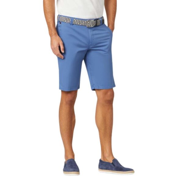 bermuda blue shorts front