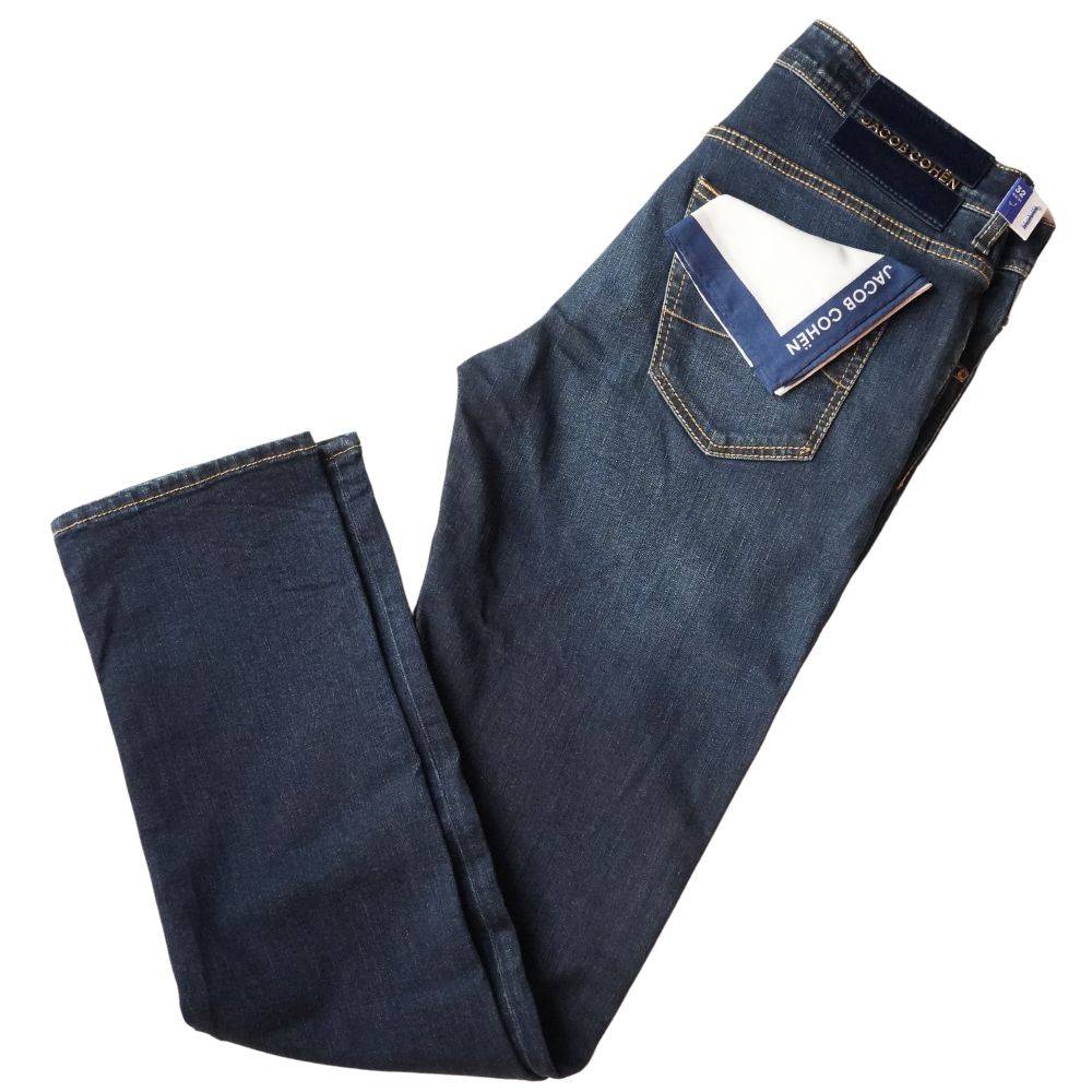 Jacob Cohen Bard Slim Fit Dark Blue Jeans 2