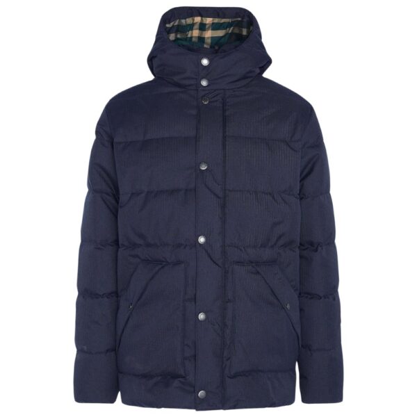 Barbour Brampton Puffer Jacket Navy 2